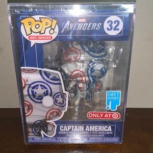 FUNKO Limited Edition Captain America Art series